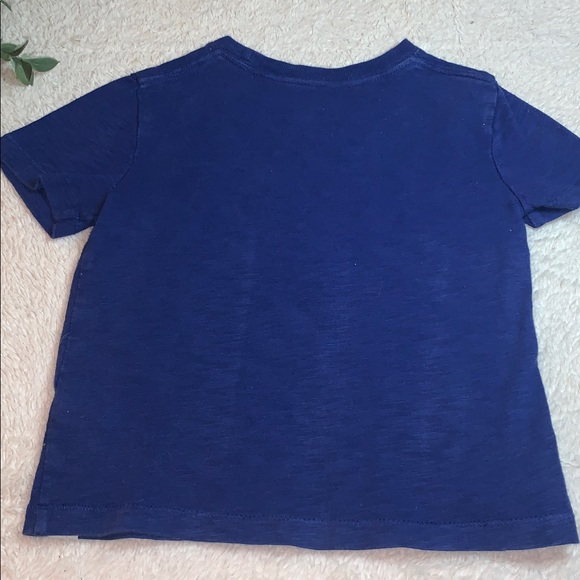 GAP Easter Dinosaur Blue T-shirt 2 EUC Short Sleeves - Picture 7 of 9